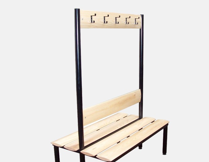 Cloakroom Bench - Double Sided