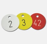 Numbered Key Fobs