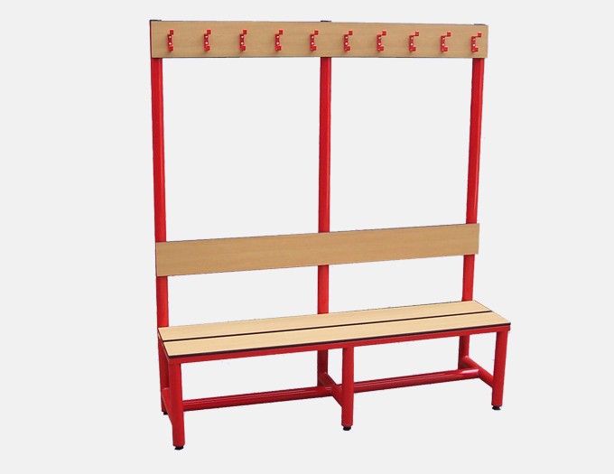 Cloakroom Bench - Single Sided