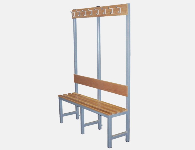 Cloakroom Bench - Single Sided